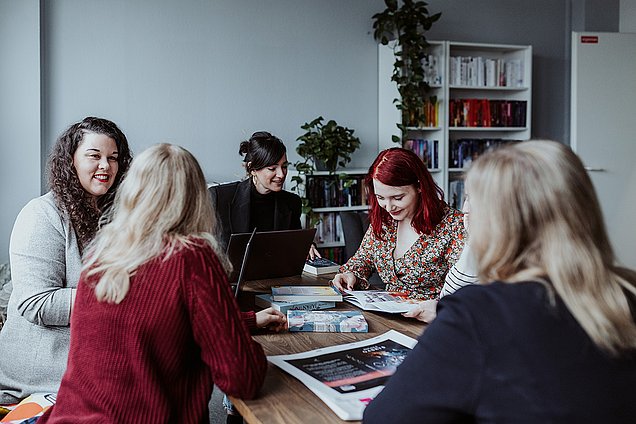 BoD:n työntekijät tiimissä